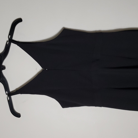 Donna Morgan wide leg pants jumpsuit, night out, event, black, women's size 6 - Picture 6 of 9